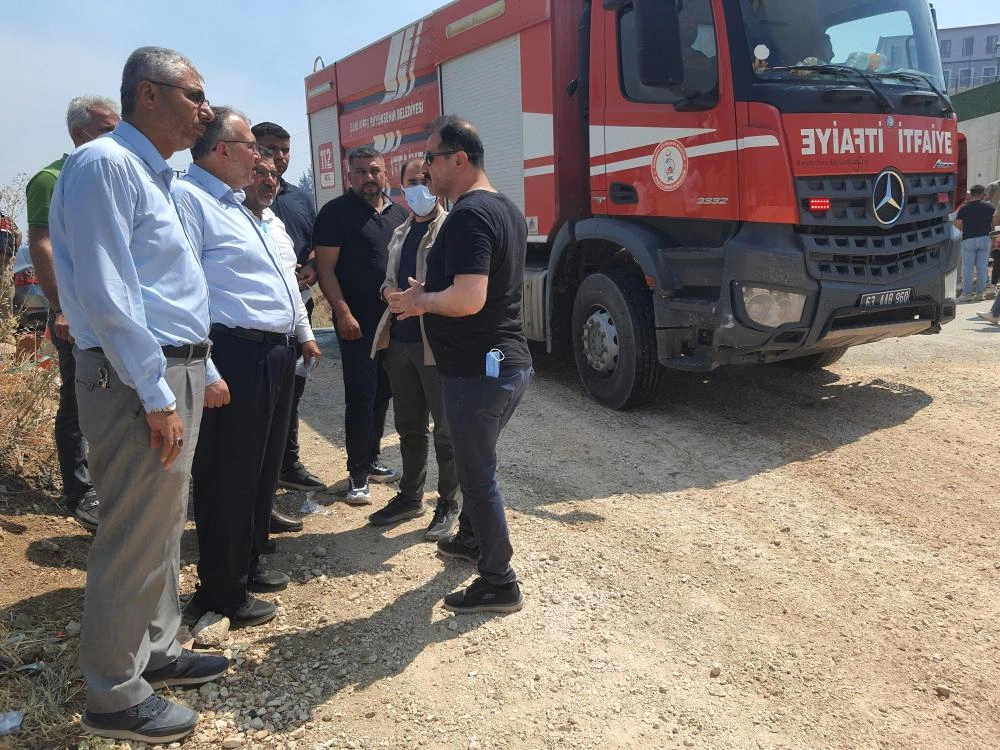 Necmettin Çalışkan’dan Yangın Bölgesinden Seslendi: “Millî Seferberlik