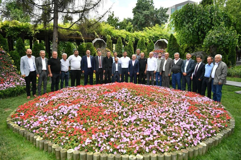BAŞKAN BÜYÜKKILIÇ, SARIZ’IN MAHALLE MUHTARLARINI BÜYÜKŞEHİR’DE KONUK ETTİ