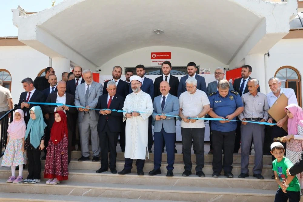 Adıyaman’da 52 Cami ve 12 Kur’an Kursu Hizmete Açıldı