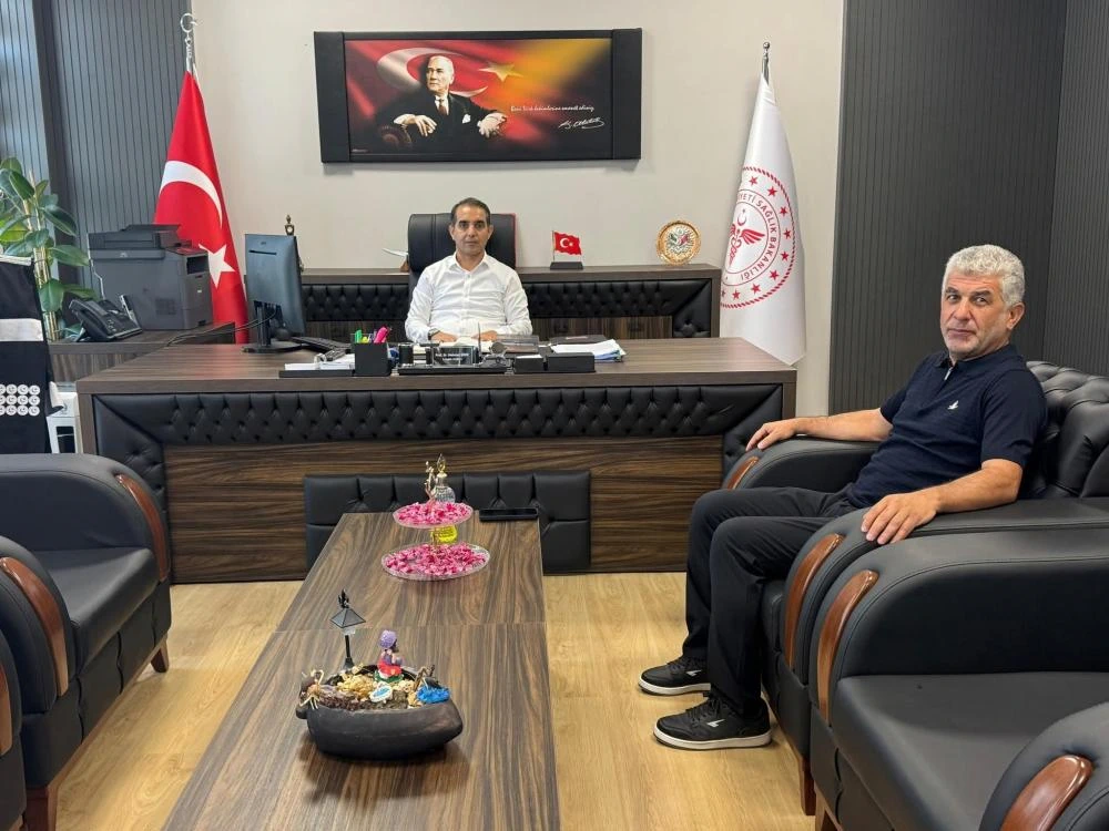 Türk Sağlık-Sen\'den İl Sağlık Müdürü Prof. Dr. Şirik’e Ziyaret