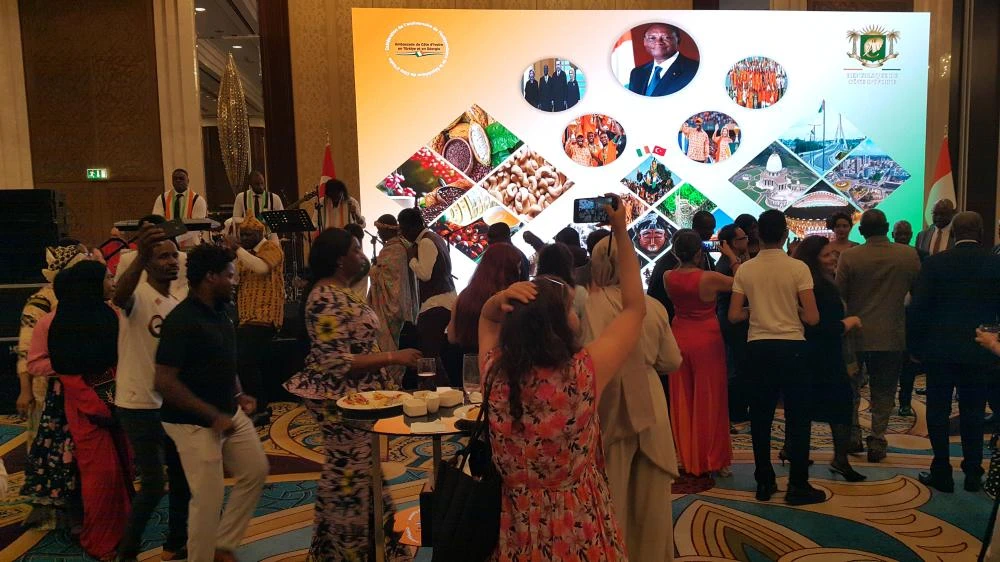 FİLDİŞİ SAHİLİ CUMHURİYETİ MİLLİ GÜNÜ ANKARA\'DA RESEPSİYONLA KUTLANDI