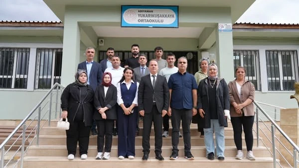 İl Millî Eğitim Müdürü Ali Tosun’dan Yukarı Kuşakkaya İlk ve Ortaokuluna Ziyaret