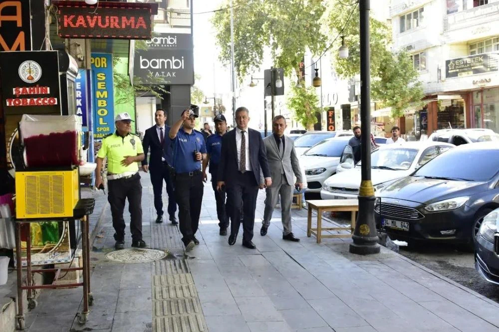 Emniyet Müdürü Arzum Nazman\'dan Gölbaşı ve Eski Kahta Caddelerine Ziyaret