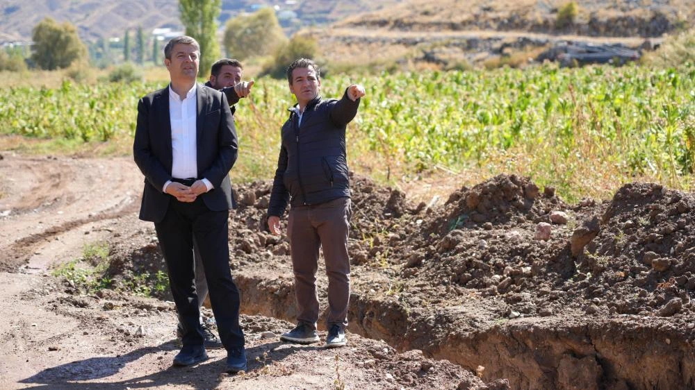 Başkan Tutdere: “Su arzını güçlendirmek için yeni kuyular devreye alınacak”