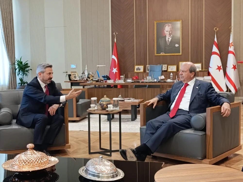 Bakan Yardımcısı Ahmet Aydın\'dan KKTC Cumhurbaşkanı Tatar’a Ziyaret