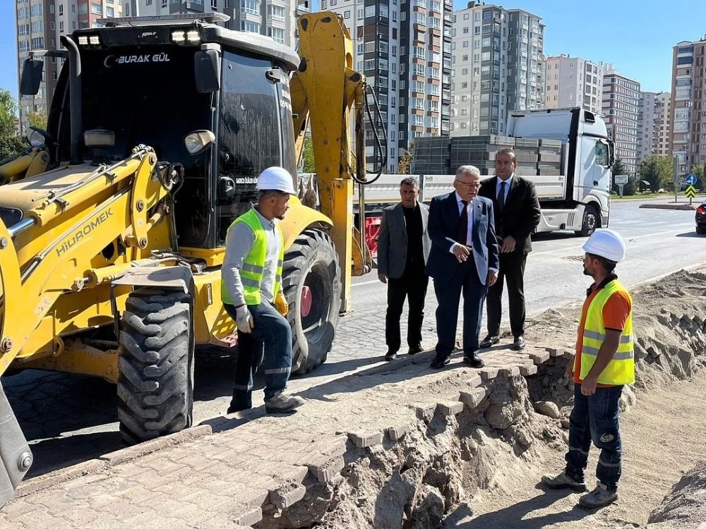 BAŞKAN BÜYÜKKILIÇ, KCETAŞ’IN 12 MİLYON TL’LİK YATIRIMINI YERİNDE İNCELEDİ