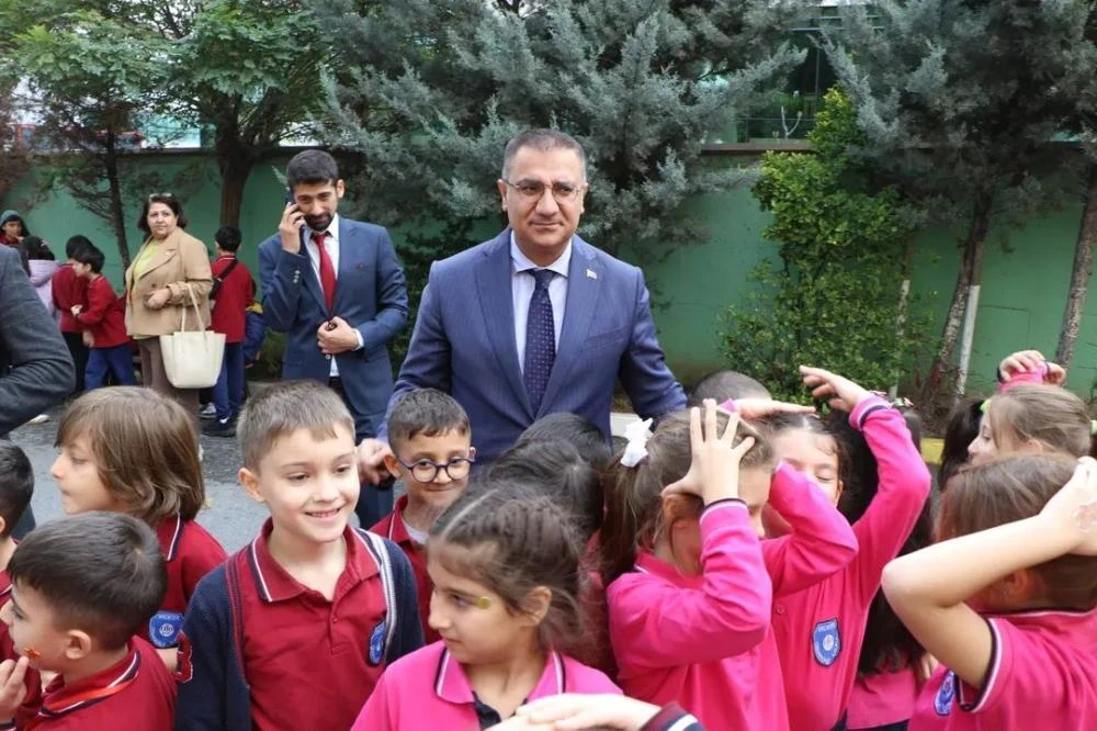 Kaymakam Naif Yavuz, Öğrencilerle Birlikte Deprem Tatbikatına Katıldı