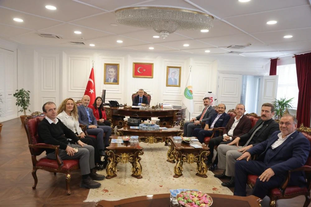 SAM-BİR’den Başkan Kurnaz’a Ziyaret