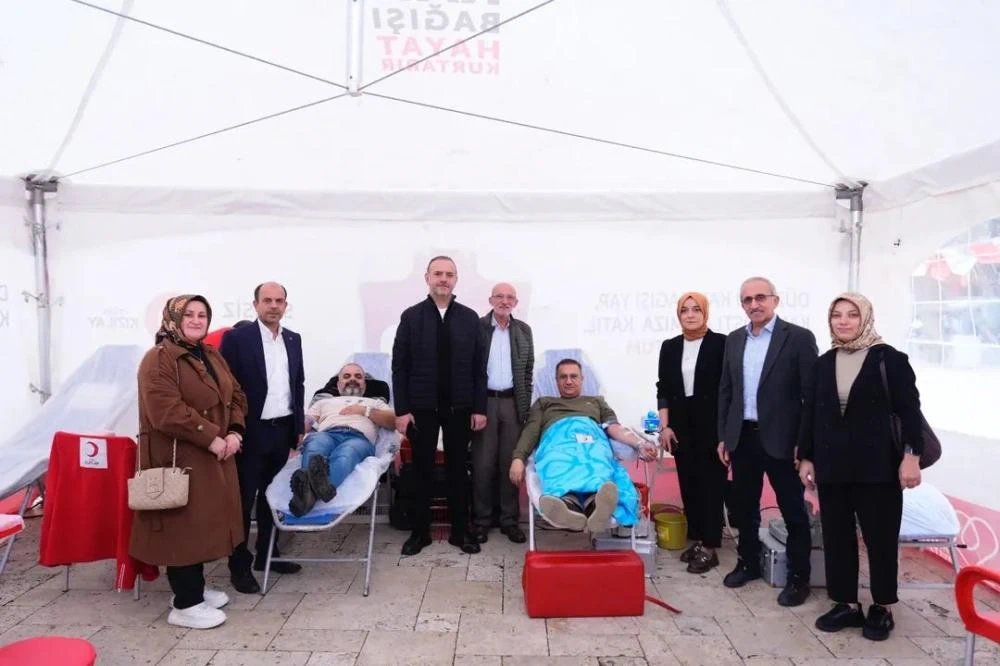 Sancaktepe’de Kan Bağışı Kampanyasına Yoğun Katılım