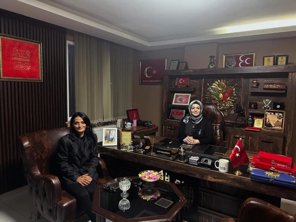 UHA’dan Sancaktepe’de Önceki Dönem MHP İlçe Başkanı Arzu Karaalioğlu’na Ziyaret