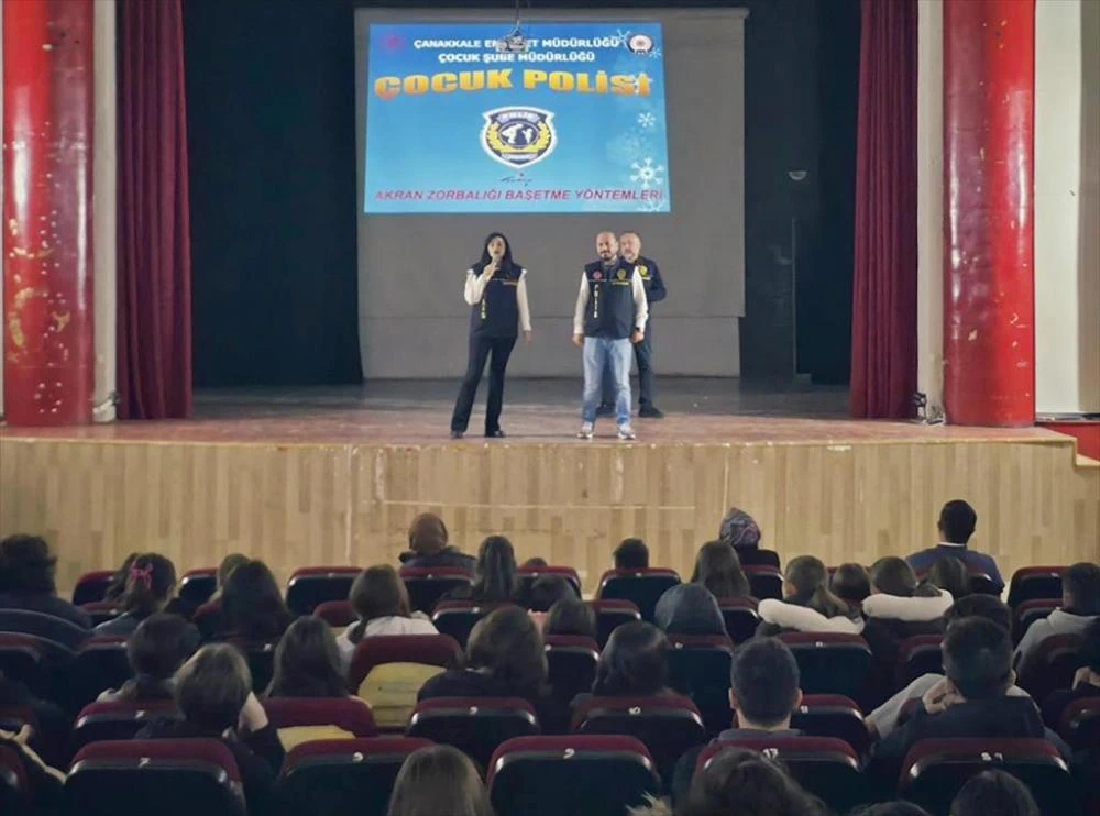 Gelibolu’da Akran Zorbalığına Karşı Bilinç Eğitimi Verildi