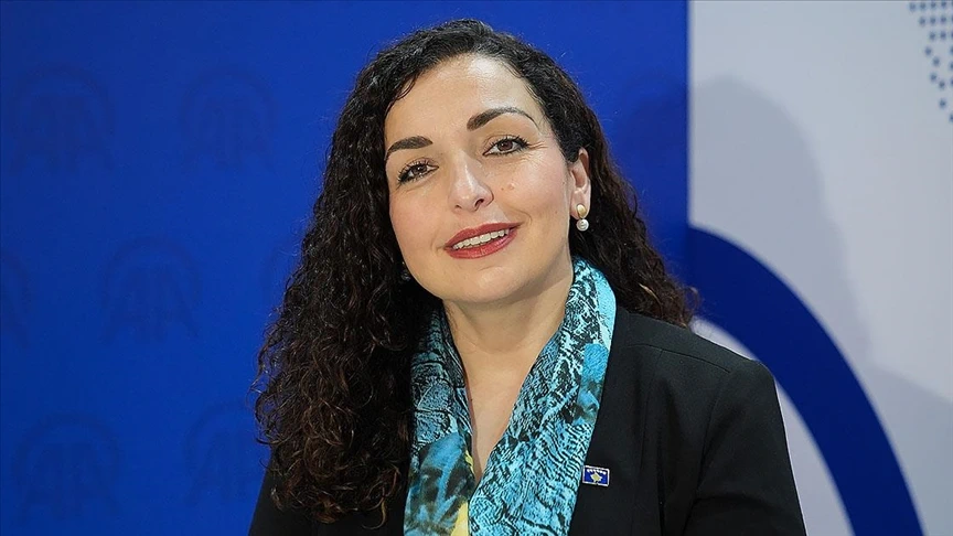 Kosova Cumhurbaşkanı Vjosa Osmani’den Türkçe Karşılama