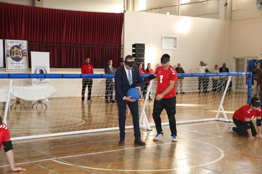 Çiğli’de, Dünya Engelliler Günü\'nde Golbol Turnuvası Büyük İlgi Gördü