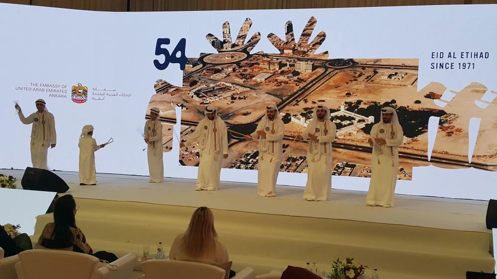 BİRLEŞİK ARAP EMİRLİKLERİ MİLLİ GÜNÜ DÜZENLENEN RESEPSİYONLA ANKARA\'DA KUTLANDI